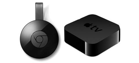 chomecast e apple tv